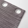 imageMartha Stewart Grey Light Filtering Window Curtains for Living Room or Bedroom  50 x 95  Textured Panels  Grommet Top  Set of 2Charcoal