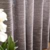 imageMartha Stewart Grey Light Filtering Window Curtains for Living Room or Bedroom  50 x 95  Textured Panels  Grommet Top  Set of 2Charcoal