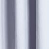 imageMartha Stewart Lido Linen Blackout Foam Lined Rod PocketBack Tab Window Curtain Panel Pair 84 WhiteGrey