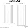 imageMartha Stewart Lido Linen Blackout Foam Lined Rod PocketBack Tab Window Curtain Panel Pair 84 WhiteWhite