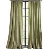 imageMartha Stewart Marthas Velvet Long Curtains for Living Room 50 x 84 Room Darkening Curtain Panel Pair GreenGreen