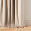 imageMartha Stewart Marthas Velvet Long Curtains for Living Room 50 x 84 Room Darkening Curtain Panel Pair GreenLinen