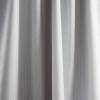 imageMartha Stewart Park Avenue Metallic Blackout Back Tab Window Curtain Panel Pair 84 BlushWhite