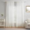 imageMartha Stewart Roseland Curtain Rod Set for Windows 36 66 34 inch Brushed Brass Blue White Finials