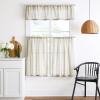 imageMartha Stewart Sage Green Light Filtering Window Curtains for Living Room  50 x 84  Set of 2  Back Tab Panels  Textured StitchSage
