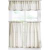 imageMartha Stewart Sage Green Light Filtering Window Curtains for Living Room  50 x 84  Set of 2  Back Tab Panels  Textured StitchSage
