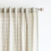 imageMartha Stewart Sage Green Light Filtering Window Curtains for Living Room  50 x 84  Set of 2  Back Tab Panels  Textured StitchSage