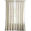 imageMartha Stewart Sage Green Light Filtering Window Curtains for Living Room  50 x 84  Set of 2  Back Tab Panels  Textured StitchSage