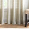 imageMartha Stewart Sage Green Light Filtering Window Curtains for Living Room  50 x 84  Set of 2  Back Tab Panels  Textured StitchSage