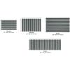 imageChilewich Martha by Martha Stewart Boardwalk Stripe Shag Mat  Premium IndoorOutdoor Utility Rug for Entryway Kitchen Dining Room Bathroom Patio  Waterproof Backing  Seaside  2x 3Fern
