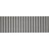 imageChilewich Martha by Martha Stewart Boardwalk Stripe Shag Mat  Premium IndoorOutdoor Utility Rug for Entryway Kitchen Dining Room Bathroom Patio  Waterproof Backing  Seaside  2x 3Walnut