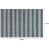 imageChilewich Martha by Martha Stewart Boardwalk Stripe Shag Mat  Premium IndoorOutdoor Utility Rug for Entryway Kitchen Dining Room Bathroom Patio  Waterproof Backing  Seaside  2x 3Seaside