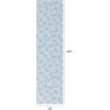 imageChilewich Martha by Martha Stewart Lemon Leaves Rug  Premium Rectangle Rug for Entryway Kitchen Dining Room Patio  NonSlip Backing  Goldenrod 6 x 8 10Robins Egg