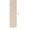 imageChilewich Martha by Martha Stewart Lemon Leaves Rug  Premium Rectangle Rug for Entryway Kitchen Dining Room Patio  NonSlip Backing  Goldenrod 6 x 8 10Goldenrod