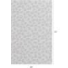 imageChilewich Martha by Martha Stewart Lemon Leaves Rug  Premium Rectangle Rug for Entryway Kitchen Dining Room Patio  NonSlip Backing  Goldenrod 6 x 8 10Steel Wool