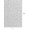 imageChilewich Martha by Martha Stewart Lemon Leaves Rug  Premium Rectangle Rug for Entryway Kitchen Dining Room Patio  NonSlip Backing  Goldenrod 6 x 8 10Steel Wool