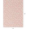 imageChilewich Martha by Martha Stewart Lemon Leaves Rug  Premium Rectangle Rug for Entryway Kitchen Dining Room Patio  NonSlip Backing  Goldenrod 6 x 8 10Marigold
