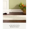 imageChilewich Martha by Martha Stewart Lemon Leaves Rug  Premium Rectangle Rug for Entryway Kitchen Dining Room Patio  NonSlip Backing  Goldenrod 6 x 8 10Sprout