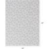 imageChilewich Martha by Martha Stewart Lemon Leaves Rug  Premium Rectangle Rug for Entryway Kitchen Dining Room Patio  NonSlip Backing  Goldenrod 6 x 8 10Steel Wool