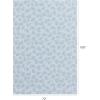 imageChilewich Martha by Martha Stewart Lemon Leaves Rug  Premium Rectangle Rug for Entryway Kitchen Dining Room Patio  NonSlip Backing  Goldenrod 6 x 8 10Robins Egg