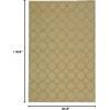 imageMartha Stewart x SAFAVIEH Area Rug Collection  79 x 99 Curry Handmade Silk amp Wool Ideal for Living Room Bedroom Office Dining Space MSR5368ACurry