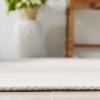 imageMartha Stewart x SAFAVIEH Area Rug Collection  8 x 10 Beige amp Ivory Handmade Wool Ideal for Living Room Bedroom Office Dining Space MSR9675BBeigeIvory