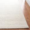 imageMartha Stewart x SAFAVIEH Area Rug Collection  8 x 10 Beige amp Ivory Handmade Wool Ideal for Living Room Bedroom Office Dining Space MSR9675BBeigeIvory