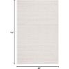 imageMartha Stewart x SAFAVIEH Area Rug Collection  8 x 10 Beige amp Ivory Handmade Wool Ideal for Living Room Bedroom Office Dining Space MSR9675BBeigeIvory
