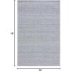imageMartha Stewart x SAFAVIEH Area Rug Collection  8 x 10 Beige amp Ivory Handmade Wool Ideal for Living Room Bedroom Office Dining Space MSR9675BBlueIvory