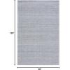 imageMartha Stewart x SAFAVIEH Area Rug Collection  8 x 10 Beige amp Ivory Handmade Wool Ideal for Living Room Bedroom Office Dining Space MSR9675BBlueIvory