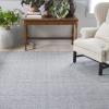 imageMartha Stewart x SAFAVIEH Area Rug Collection  8 x 10 Beige amp Ivory Handmade Wool Ideal for Living Room Bedroom Office Dining Space MSR9675BBlueIvory