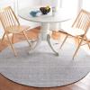 imageMartha Stewart x SAFAVIEH Area Rug Collection  8 x 10 Beige amp Ivory Handmade Wool Ideal for Living Room Bedroom Office Dining Space MSR9675BBlueIvory