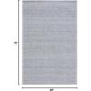 imageMartha Stewart x SAFAVIEH Area Rug Collection  8 x 10 Beige amp Ivory Handmade Wool Ideal for Living Room Bedroom Office Dining Space MSR9675BBlueIvory