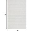 imageMartha Stewart x SAFAVIEH Area Rug Collection  8 x 10 Beige amp Ivory Handmade Wool Ideal for Living Room Bedroom Office Dining Space MSR9675BLight Blue  Ivory