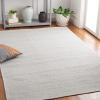 imageMartha Stewart x SAFAVIEH Area Rug Collection  8 x 10 Beige amp Ivory Handmade Wool Ideal for Living Room Bedroom Office Dining Space MSR9675BLight Blue  Ivory