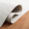 imageMartha Stewart x SAFAVIEH Area Rug Collection  8 x 10 Beige amp Ivory Handmade Wool Ideal for Living Room Bedroom Office Dining Space MSR9675BLight Blue  Ivory