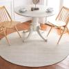 imageMartha Stewart x SAFAVIEH Area Rug Collection  8 x 10 Beige amp Ivory Handmade Wool Ideal for Living Room Bedroom Office Dining Space MSR9675BLight Blue  Ivory