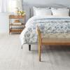 imageMartha Stewart x SAFAVIEH Area Rug Collection  8 x 10 Beige amp Ivory Handmade Wool Ideal for Living Room Bedroom Office Dining Space MSR9675BLight Blue  Ivory