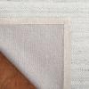 imageMartha Stewart x SAFAVIEH Area Rug Collection  8 x 10 Beige amp Ivory Handmade Wool Ideal for Living Room Bedroom Office Dining Space MSR9675BLight Blue  Ivory