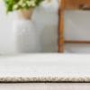 imageMartha Stewart x SAFAVIEH Area Rug Collection  8 x 10 Beige amp Ivory Handmade Wool Ideal for Living Room Bedroom Office Dining Space MSR9675BLight Blue  Ivory
