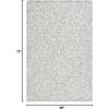 imageMartha Stewart x SAFAVIEH Area Rug Collection  8 x 10 Blue amp Ivory Handmade Wool Ideal for Living Room Bedroom Office Dining Space MSR3513BBlueIvory