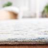imageMartha Stewart x SAFAVIEH Area Rug Collection  8 x 10 Blue amp Ivory Handmade Wool Ideal for Living Room Bedroom Office Dining Space MSR3513BBlueIvory