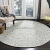 imageMartha Stewart x SAFAVIEH Area Rug Collection  8 x 10 Blue amp Ivory Handmade Wool Ideal for Living Room Bedroom Office Dining Space MSR3513BBlueIvory
