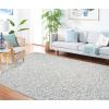 imageMartha Stewart x SAFAVIEH Area Rug Collection  8 x 10 Blue amp Ivory Handmade Wool Ideal for Living Room Bedroom Office Dining Space MSR3513BBlueIvory