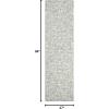 imageMartha Stewart x SAFAVIEH Area Rug Collection  8 x 10 Blue amp Ivory Handmade Wool Ideal for Living Room Bedroom Office Dining Space MSR3513BBlueIvory
