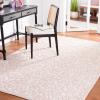 imageMartha Stewart x SAFAVIEH Area Rug Collection  8 x 10 Blue amp Ivory Handmade Wool Ideal for Living Room Bedroom Office Dining Space MSR3513BIvoryPink
