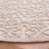 imageMartha Stewart x SAFAVIEH Area Rug Collection  8 x 10 Blue amp Ivory Handmade Wool Ideal for Living Room Bedroom Office Dining Space MSR3513BIvoryPink
