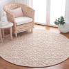 imageMartha Stewart x SAFAVIEH Area Rug Collection  8 x 10 Blue amp Ivory Handmade Wool Ideal for Living Room Bedroom Office Dining Space MSR3513BIvoryPink