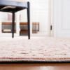imageMartha Stewart x SAFAVIEH Area Rug Collection  8 x 10 Blue amp Ivory Handmade Wool Ideal for Living Room Bedroom Office Dining Space MSR3513BIvoryPink