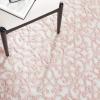 imageMartha Stewart x SAFAVIEH Area Rug Collection  8 x 10 Blue amp Ivory Handmade Wool Ideal for Living Room Bedroom Office Dining Space MSR3513BIvoryPink